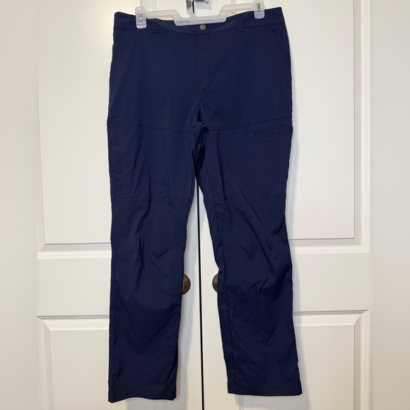 Columbia Navy Outdoor Hiking Pants Men’s 38x32 Lightweight Performance - Picture 1 of 7
